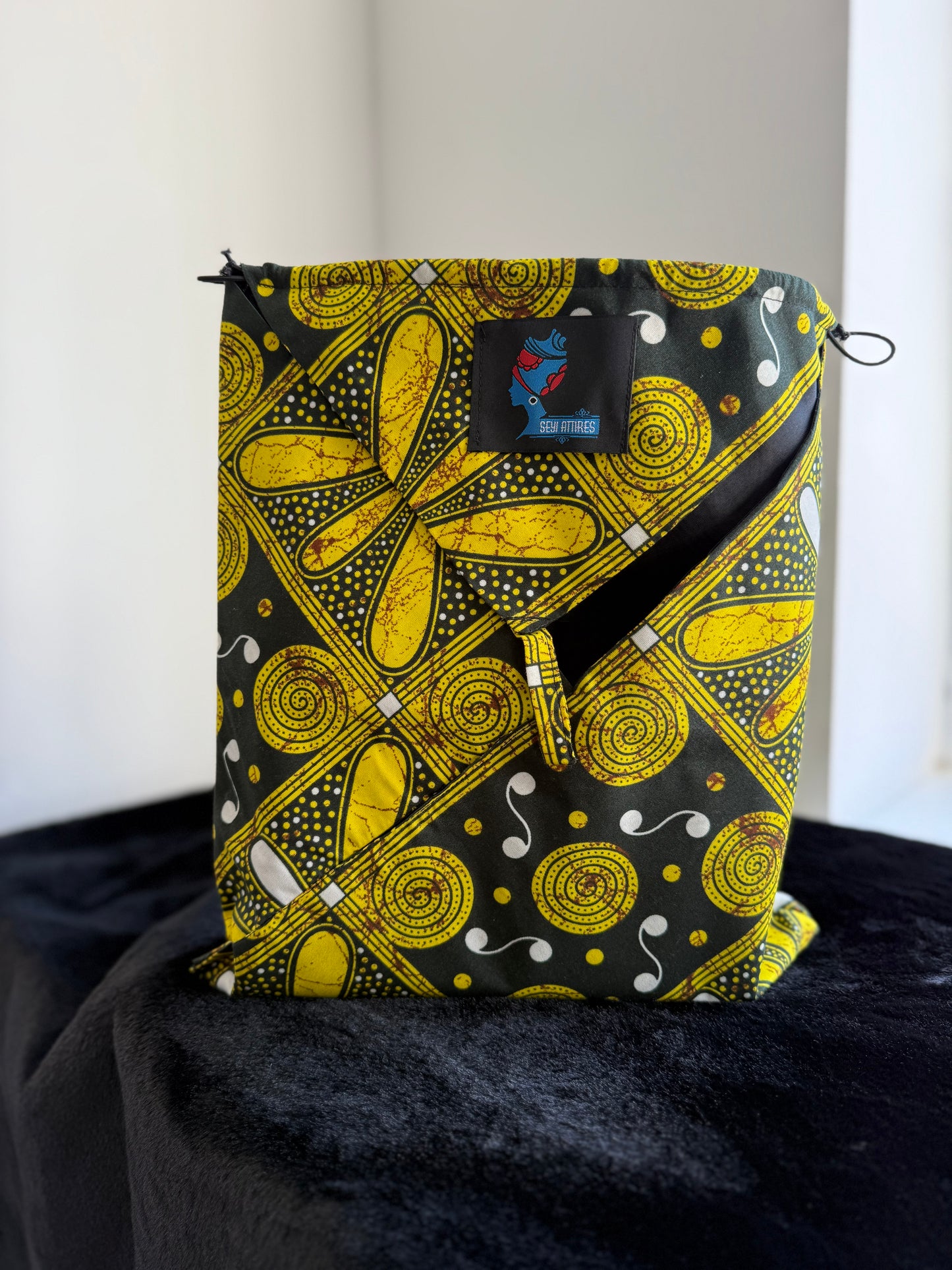 Meeta - African Print Ankara Small sized 3in1 bag cardholder bag handmade bag Origami bag Pouch bag with studs