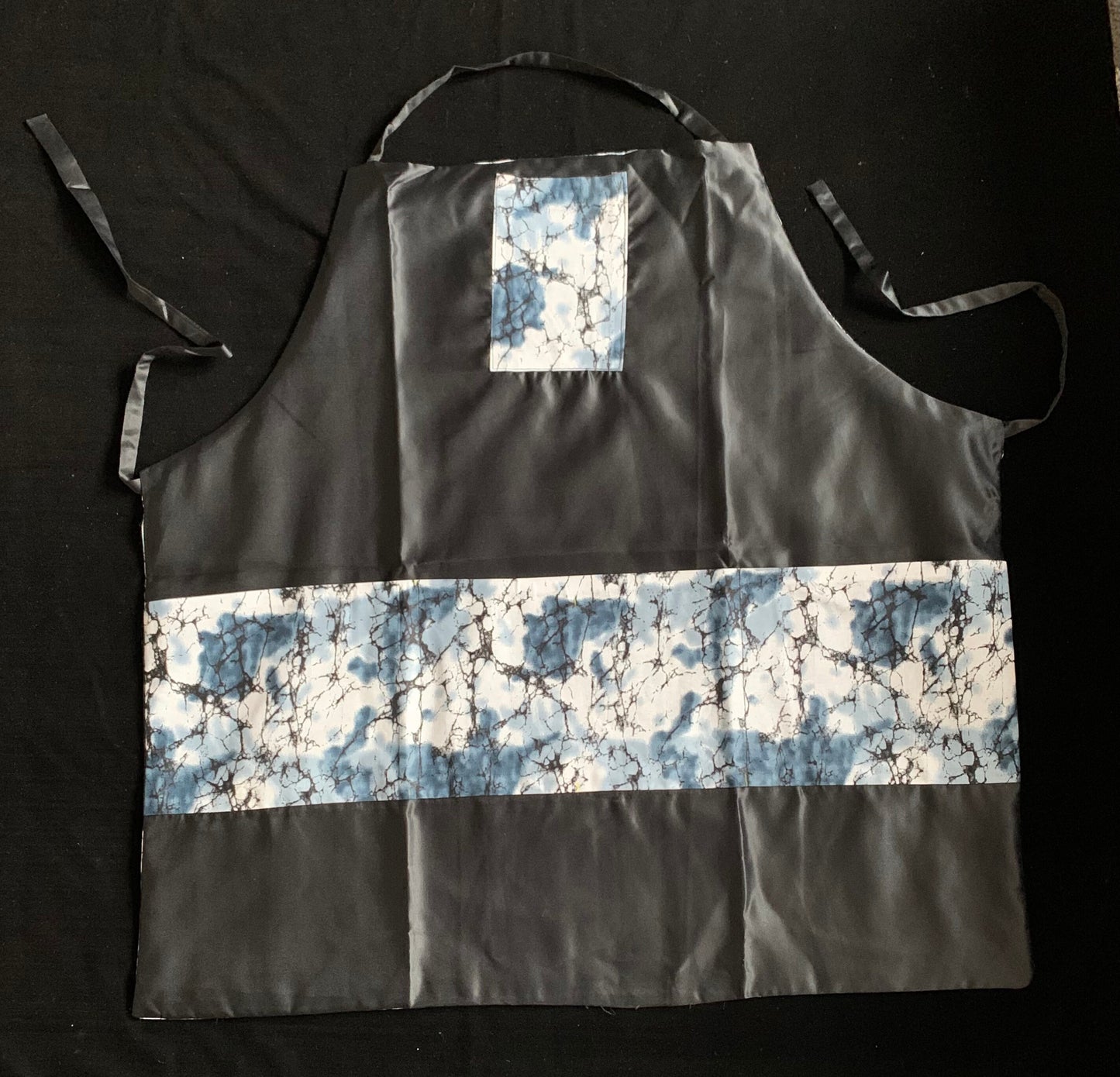 Orisirisi - Adult Unisex African Print-Ankara Reversible Apron with Adjustable Neck/Waist Ties