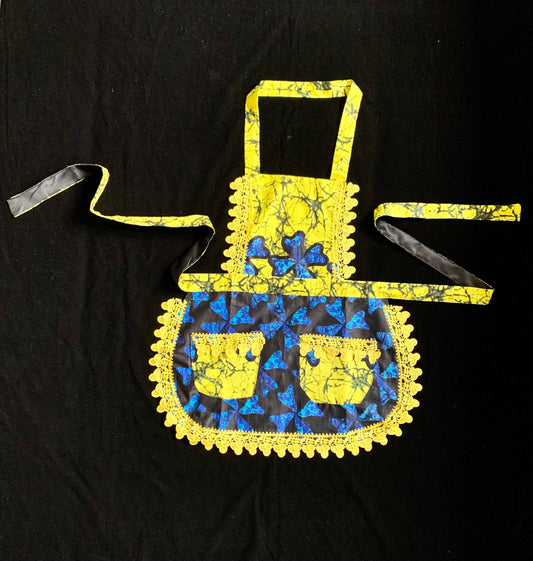 Arewa - African Print Ankara Kitenge Apron for Mom, Gift for her African Clothing