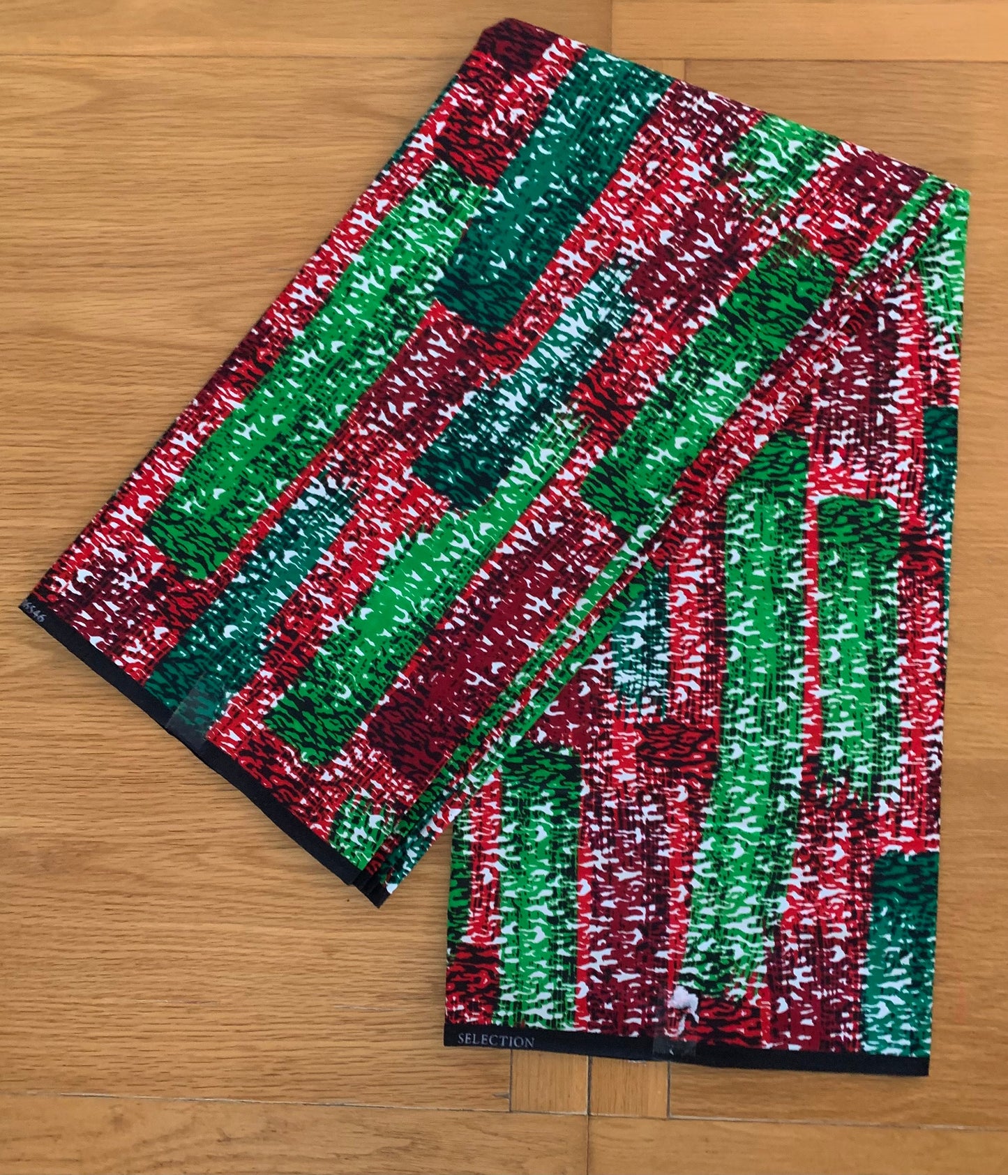Tẹlemi - African Cotton Wax Printed Kitenge Fabric Sold by the Yard