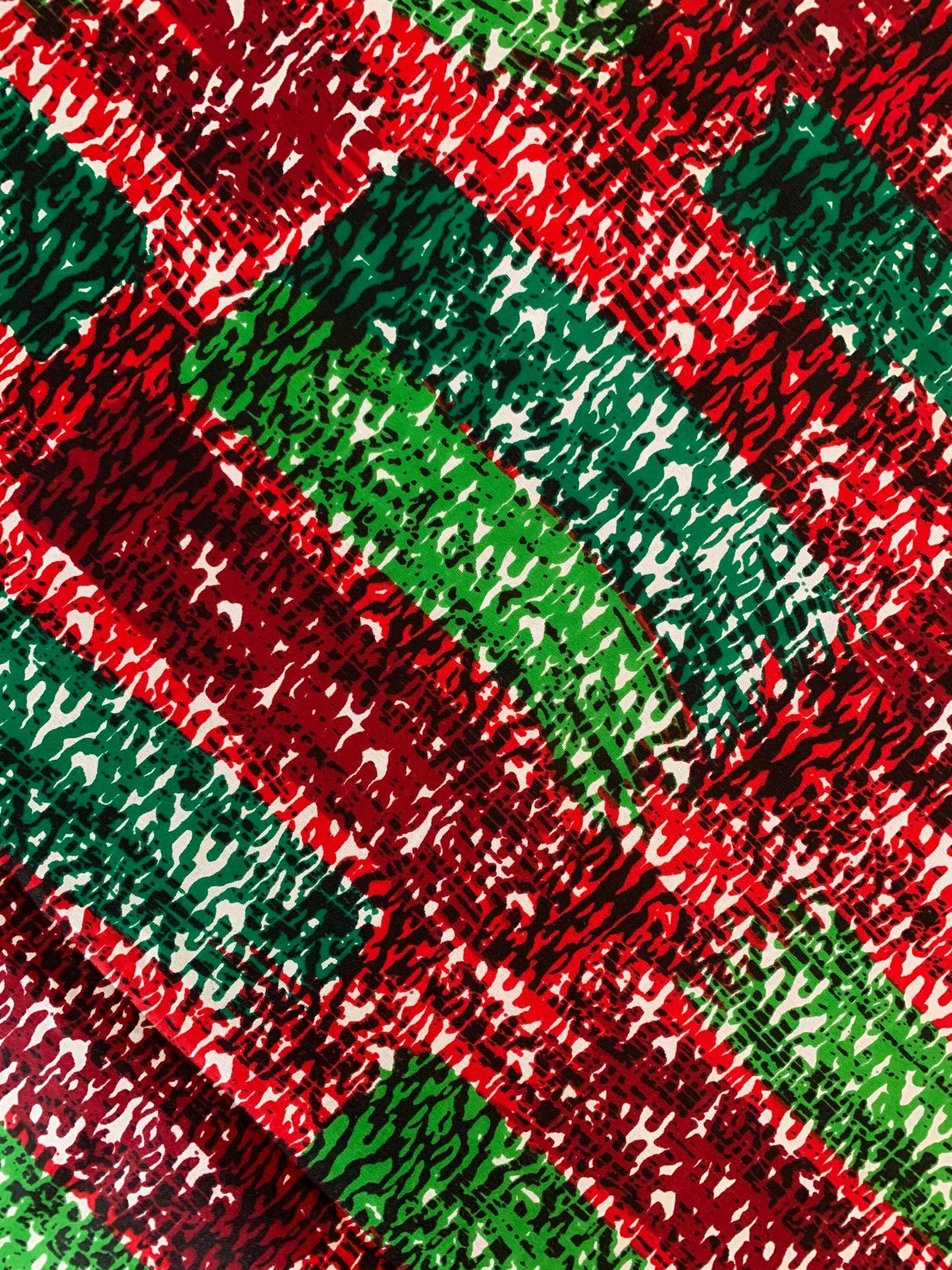 Tẹlemi - African Cotton Wax Printed Kitenge Fabric Sold by the Yard