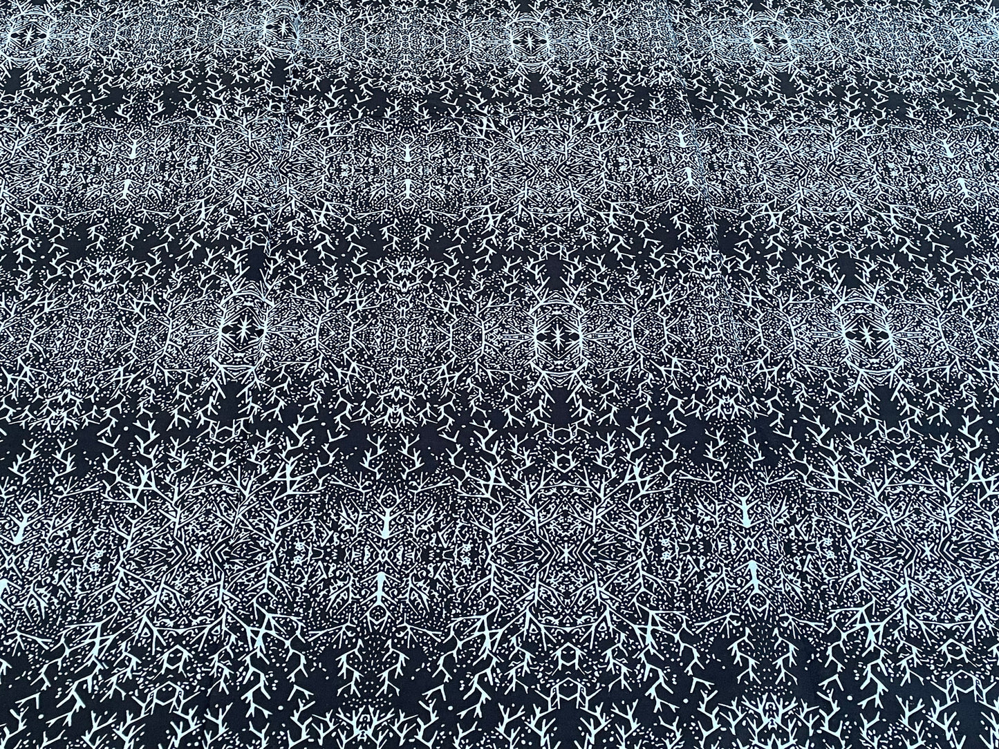 Gara - African Ankara Kitenge Cotton Dressmaking Crafter Fabric Sold by the Yard Multicolored Grey/Black/Abstract Patterned Fabric