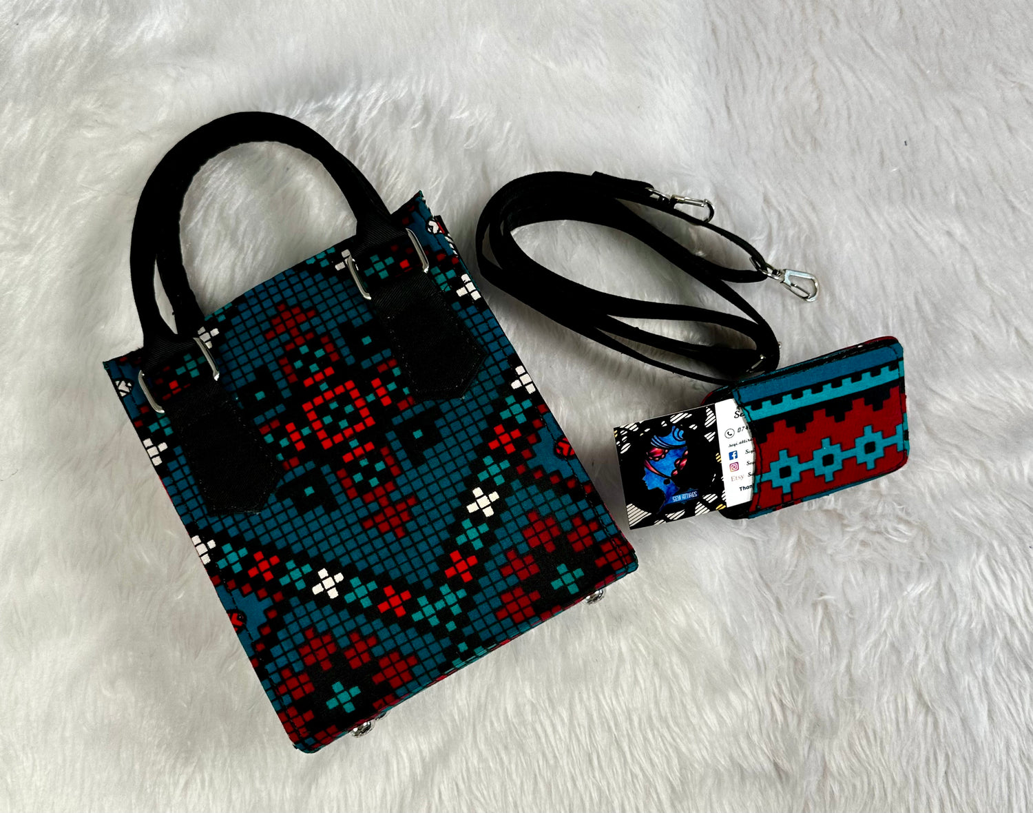 Handcraft African Print Bags